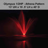 Image of Power House Olympus Display Fountain - 0.5HP