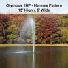 Image of Power House Olympus Display Fountain - 1.0HP