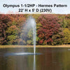 Image of Power House Olympus Display Fountain - 1.5HP