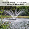 Image of Power House Olympus Display Fountain - 1.5HP
