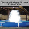 Image of Power House Olympus Display Fountain - 0.5HP