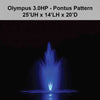 Image of Power House Olympus Display Fountain - 3.0HP