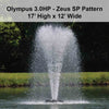 Image of Power House Olympus Display Fountain - 3.0HP