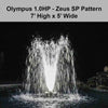 Image of Power House Olympus Display Fountain - 1.0HP
