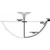 Image of EasyPro 24" Floating Fountain Head w/ Wide Umbrella Nozzle (Requires an External Pump) ACF2N Suggested Installation