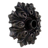 Image of Black Oak Foundry Bordeaux Emitter - S84 - Left Profile - Antique Pewter
