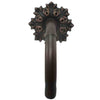 Image of Black Oak Foundry Bordeaux Spout - S401 Front View Distressed Copper