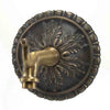Image of Black Oak Foundry Centurion Spout - S35 Left Profile - Antique Brass