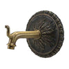 Image of Black Oak Foundry Centurion Spout - S35 Left Profile - Antique Brass