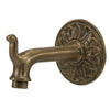 Image of Black Oak Foundry Chianti Spout S14- Left Profile Antique Brass