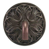 Image of Black Oak Foundry Hibiscus Spout S87 A Front View - Oil Rubbed Bronze