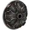 Image of Black Oak Foundry Mini Oak Leaf Emitter - M222 - Left Profile - Antique Pewter