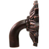 Image of Black Oak Foundry Nikila Spout Large - S81A - Right Side - Distressed Copper