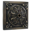 Image of Black Oak Foundry Oak Leaf Emitter - M209 - Left Profile - Oil Rubbed Bronze