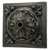 Image of Black Oak Foundry Oak Leaf Emitter - M209 - Right Profile - Antique Pewter