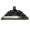Image of Black Oak Foundry Oak Leaf Emitter - M209 - with Depth Measurement