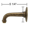 Image of Black Oak Foundry Turin Spout