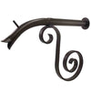 Image of Courtyard Spout – Large w/ Mini Backplate Oil Rubbed Bronze Finish Right Profile View