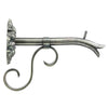 Image of Courtyard Spout – Small w/ Bordeaux Antique Pewter Finish Left Side View