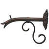 Image of Courtyard Spout – Small w/ Bordeaux Distressed Copper Finish Left Side View