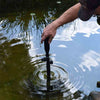 Image of ESF1250 Submersible Pump Filter UV Combo Installing in a Pond