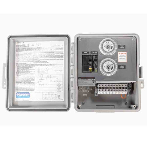 Kasco Fountain and Aerator 230V Control Panel  C-85 Cover Open