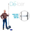 Image of Scott Aerator Dock Mount De-Icer Showing Closeup of Post Bracket Add-on