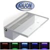 Image of Anjon 12" Acrylic LED Spillway ANF12CC Showing Different Colors of Light