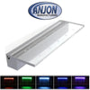 Image of Anjon 24" Acrylic LED Spillway - ANF24CC Showing Different Colors at the Bottom