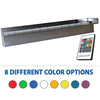 Image of Anjon 24" Stainless Steel NiteFalls Lighted Spillway SSNF24CC Shown with a Remote Control