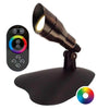 Image of Anjon 3 Watt LED Color-Changing Spotlight with Controller Kit Bronze Finish 3WCCKIT-BZ