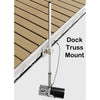 Image of Scott Truss Dock Mount for Aquasweep Attached to a Dock with an Aquasweep