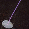 Image of EasyPro Arching Laminar stream fountain kit with nozzle, 1000 gph pump and tubing ELN75K Showing Purple Light