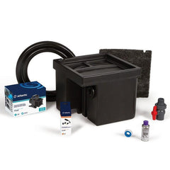 Atlantic. Complete Basin Kit w/ Pump for 12" Spillways CFBASINKIT12 Complete Set