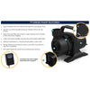 Image of Atlantic Complete Basin Kit w/ Pump for 24" Spillways Pump Features CFBASINKIT24