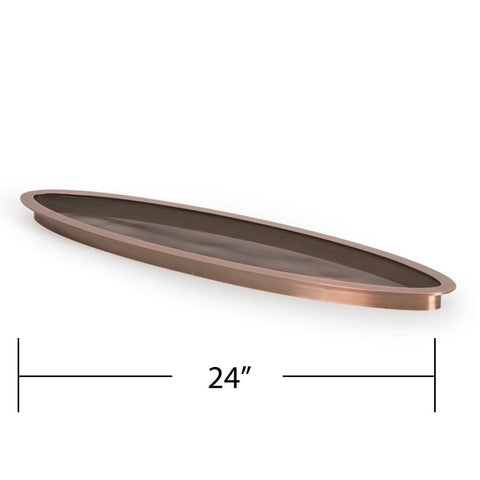 Atlantic Water Gardens Spillway 24 Inch Copper Splash Rings CFCR24