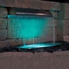 Image of Atlantic Water Gardens Stainless Steel Copper Finish Spillways Sample Installation