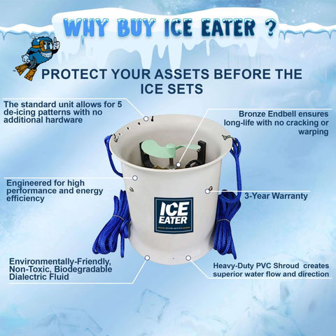 Bearon Ice-Eater / Boat and Dock De-Icer (Power House)