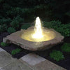 Image of EasyPro BFL12 12 Watt Brilliant Underwater LED Fountain Light Sample Installation