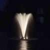 Image of EasyPro Warm White LED Stainless Steel Light Kits for Fountains WFL2 WFL3 WFL4 Sample Installation