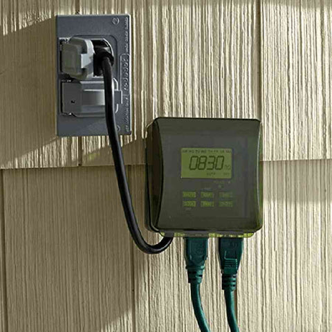 Heavy Duty 120V Digital Timer for Pumps Up to 1 HP-Timer-Kinetic Water Features-Kinetic Water Features
