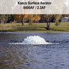 Image of Kasco 3-Phase 2HP Surface Aerator 2.3AF Operating in a Pond
