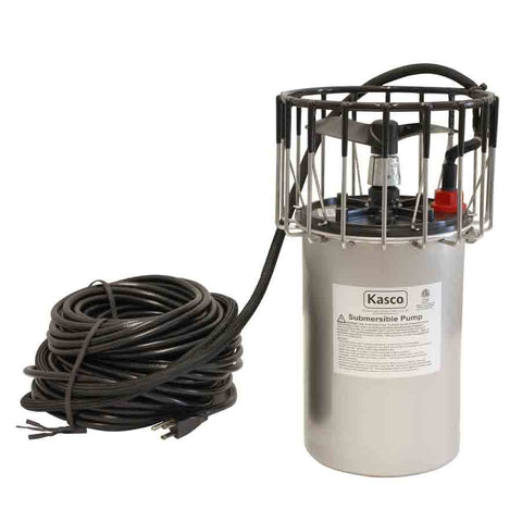Kasco 3-Phase 2HP Surface Aerator 2.3AF with Propeller Cage and Electrical Cord