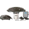 Image of Kasco 3/4HP Decorative Fountain 3400JF Complete with Float Control Panel Bottom Screen and Mooring Ropes 115V/230V