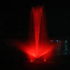 Image of Kasco Color Changing LED Lights RGB Attached to a Decorative Fountain Showing Red Glow
