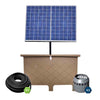 Image of Keeton Solaer® 2.3 Solar Lake Bed Aeration SB-2.3 SB-2.3+ Solar Panel Cabinet 3 Diffusers and 3 Tubings