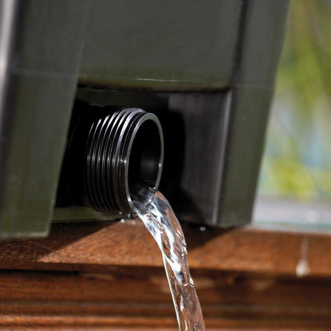 Oase BioSmart 5000 Flow Through Gravity Filter 56929 Showing Outlet Up Close