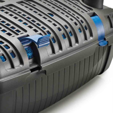 Oase Filtral UVC 400 with Pump 76004 Showing Latch Up Close