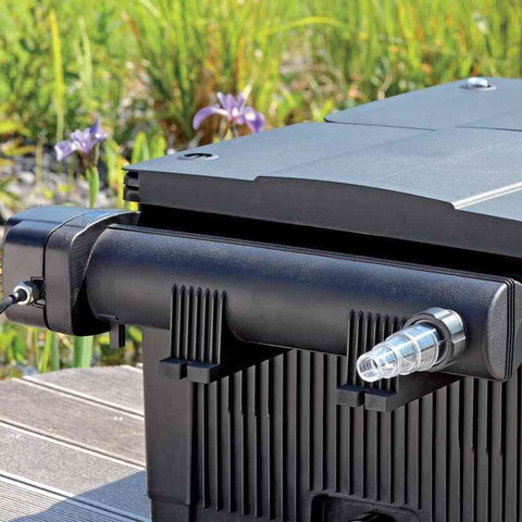 Oase Vitronic 18 UV Light Clarifier 56455 Attached to a Screenmatic