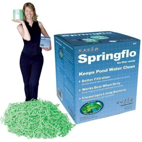 Savio 11 ft. x 16 ft. DIY Pond Kit Model PP1500 Springflo Media